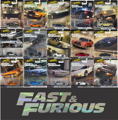 Hot wheels fast furious - &,